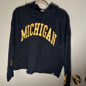 University of Michigan ’47 Brand Cropped Sweatshirt Size S